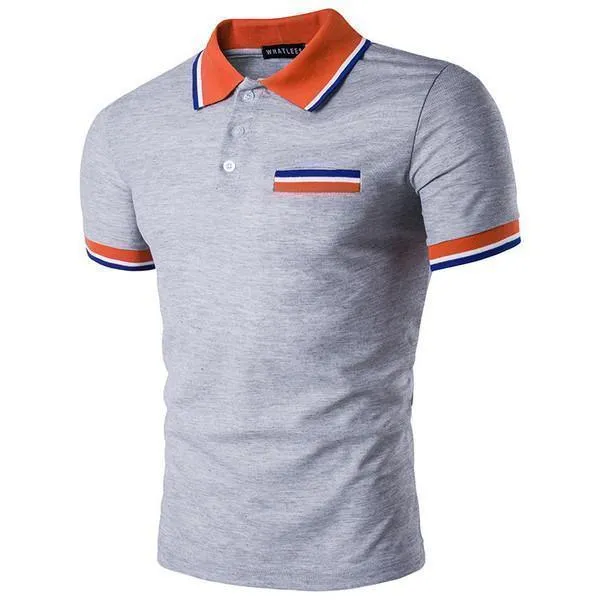 Men's Polo Shirts Summer Fashion Polo Shirts Casual Style T-Shirts