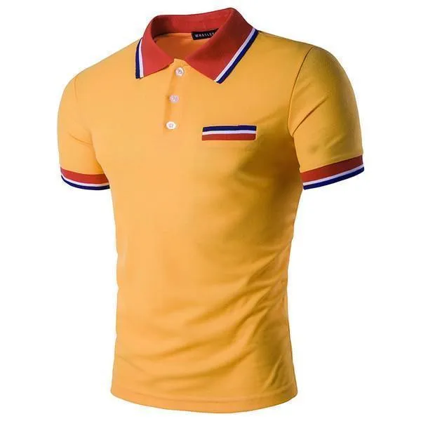 Men's Polo Shirts Summer Fashion Polo Shirts Casual Style T-Shirts