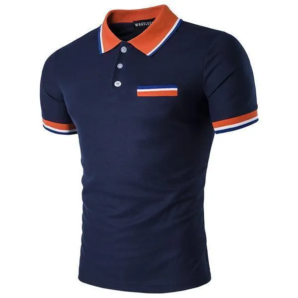 Men's Polo Shirts Summer Fashion Polo Shirts Casual Style T-Shirts