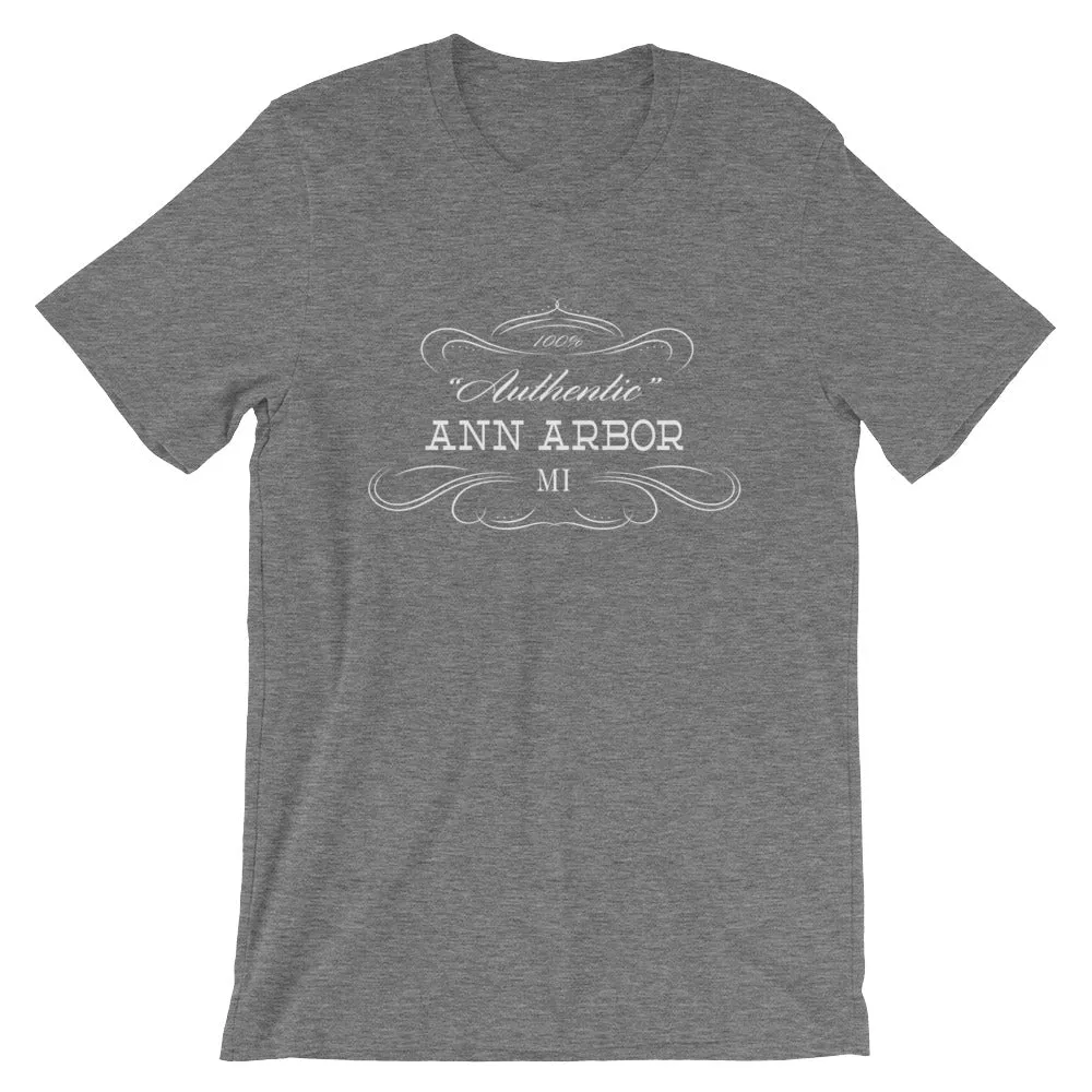 Michigan - Ann Arbor MI - Short-Sleeve Unisex T-Shirt - Authentic