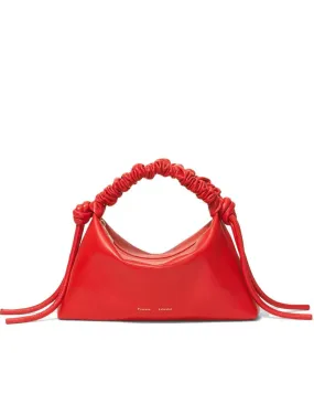 Mini Drawstring Bag in Scarlet