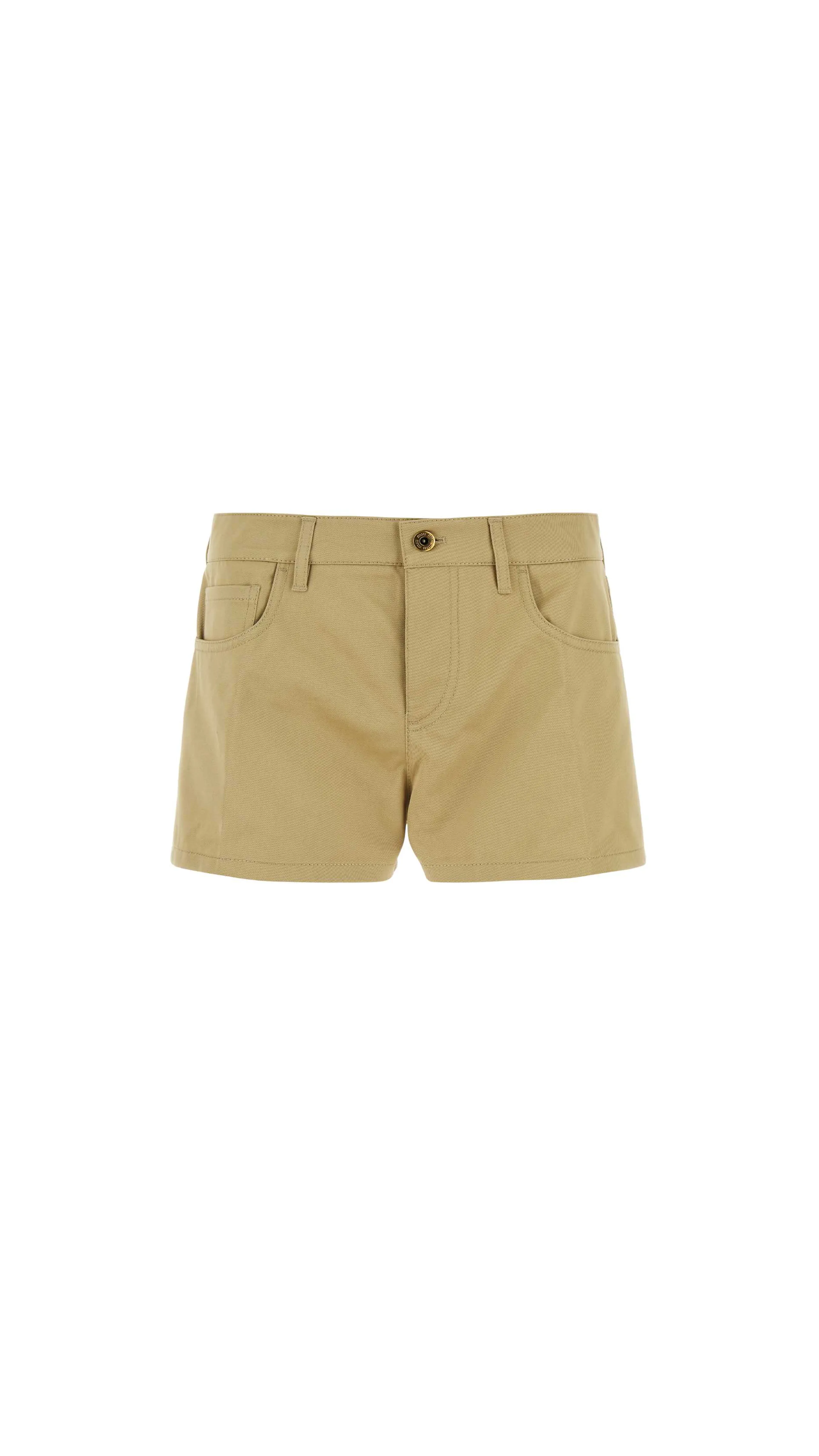 Miu Miu Shorts - Camel