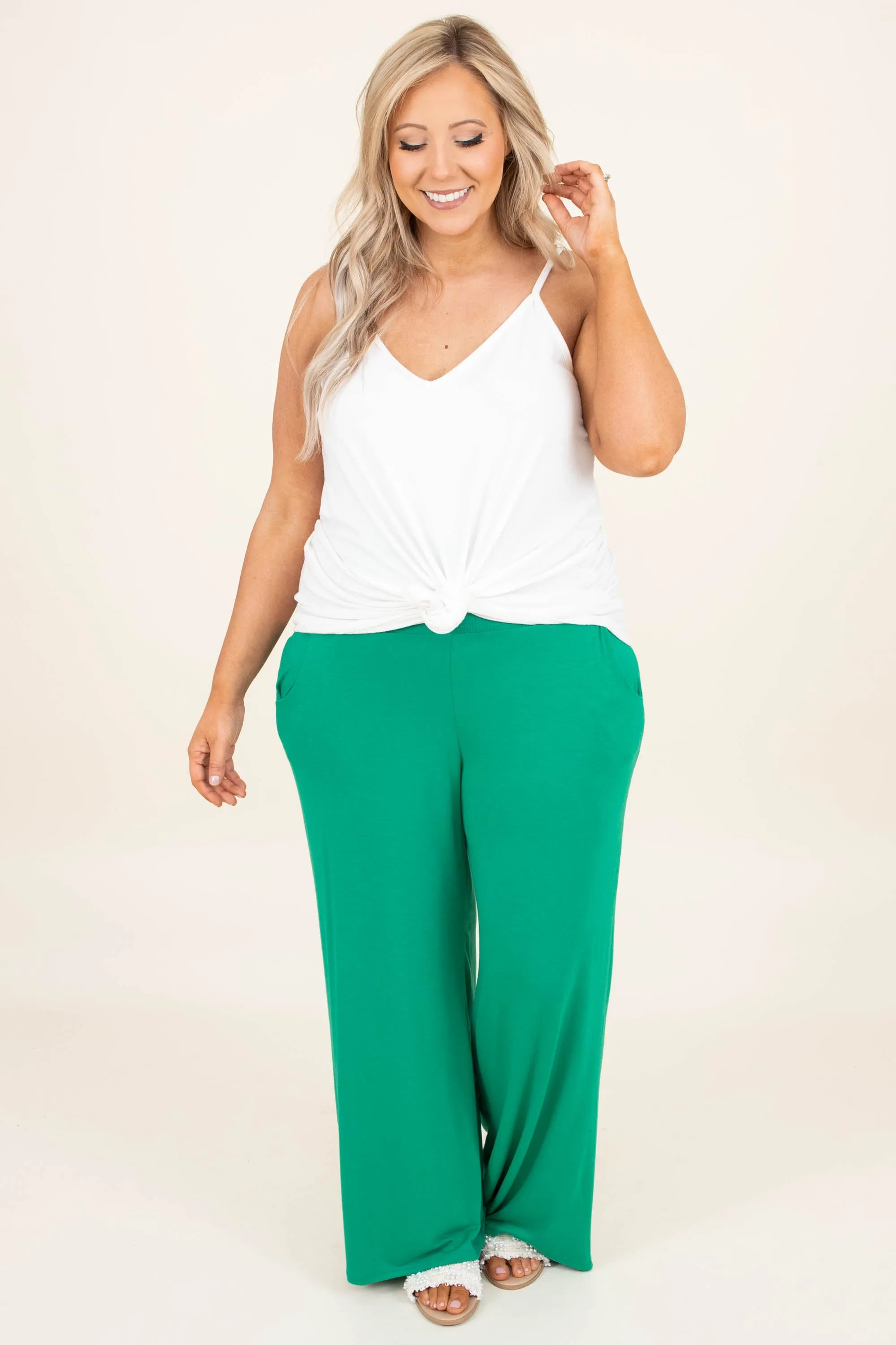 Modern Walk Pants, Kelly Green