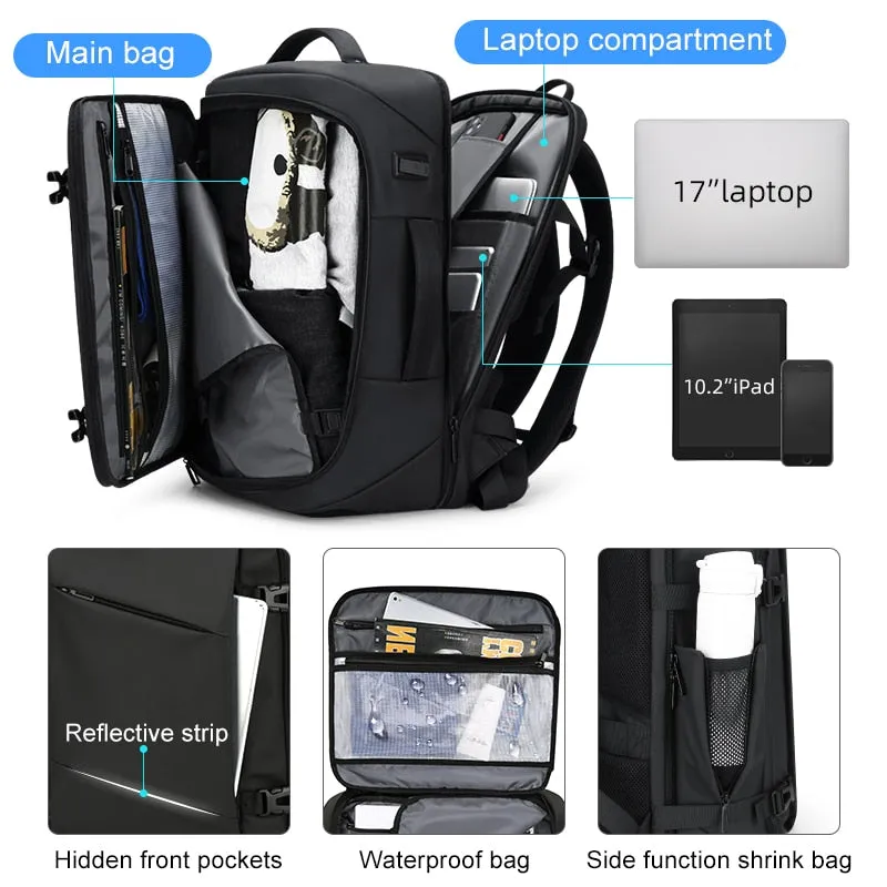 Multifunction Business Travel Backpacks For Men Large Capacity