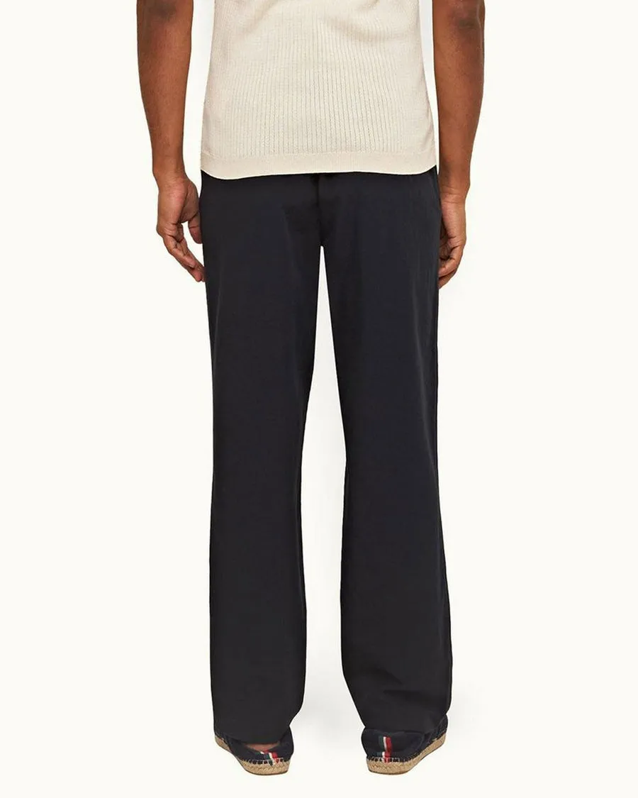 Night Iris Beckworth Pleated Pants