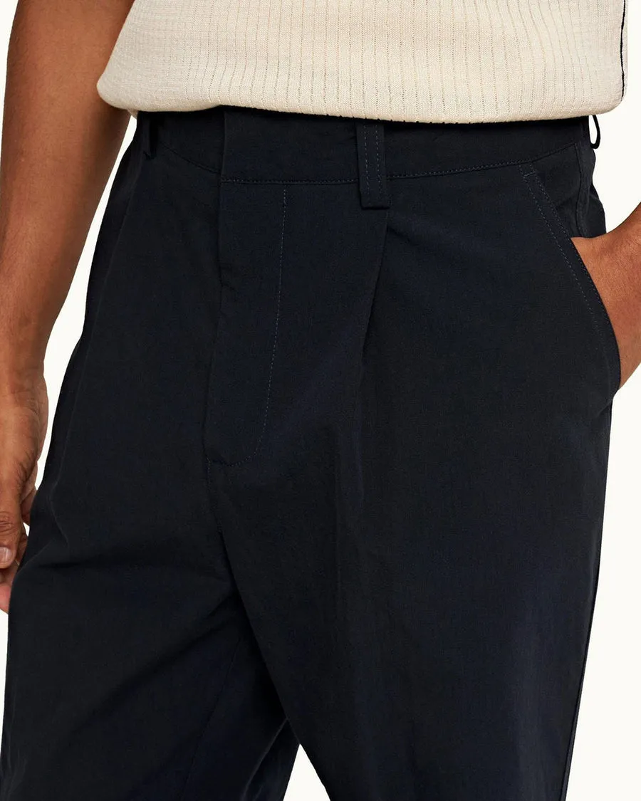 Night Iris Beckworth Pleated Pants