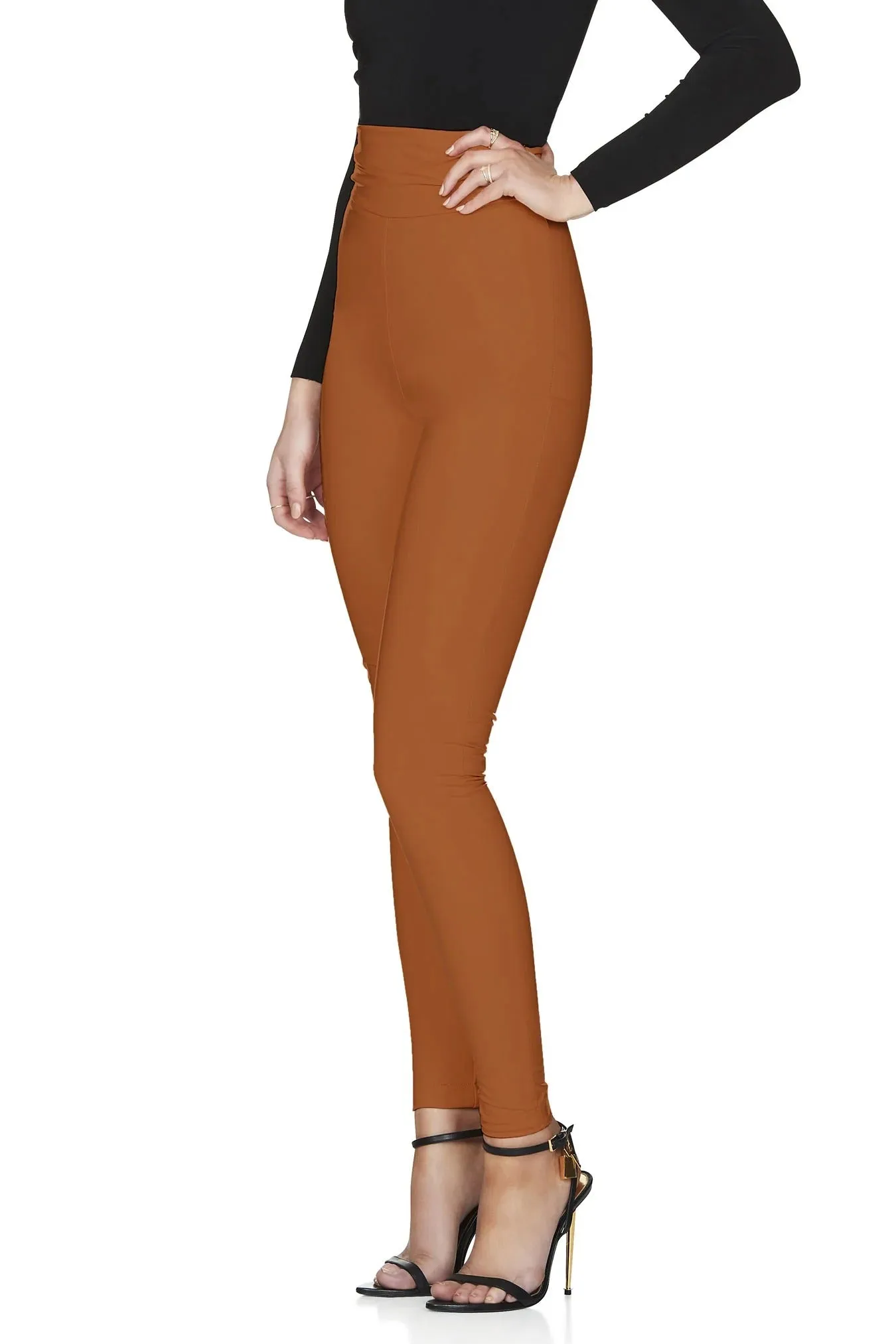 Nookie Viktoria Pants - Tan Matte