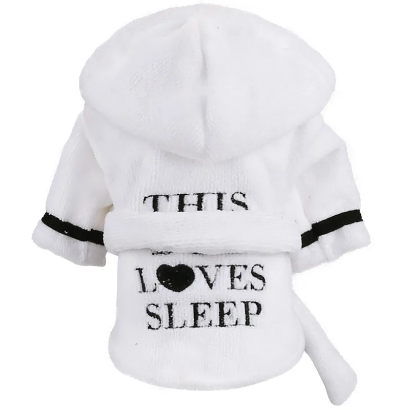 Pajamas Bichon Hoodies For Cat & Dog