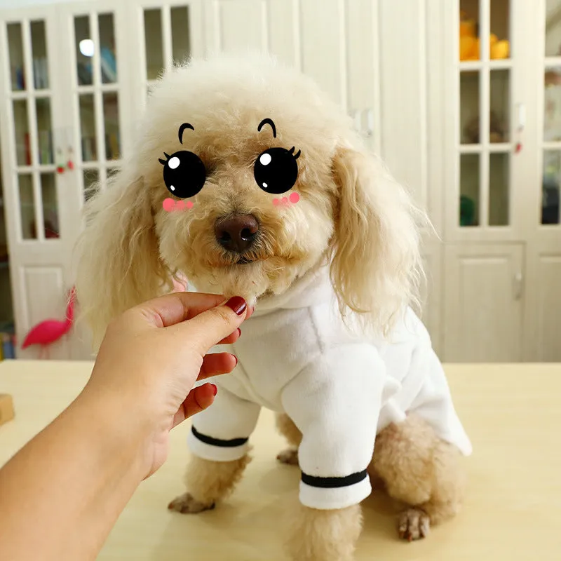 Pajamas Bichon Hoodies For Cat & Dog