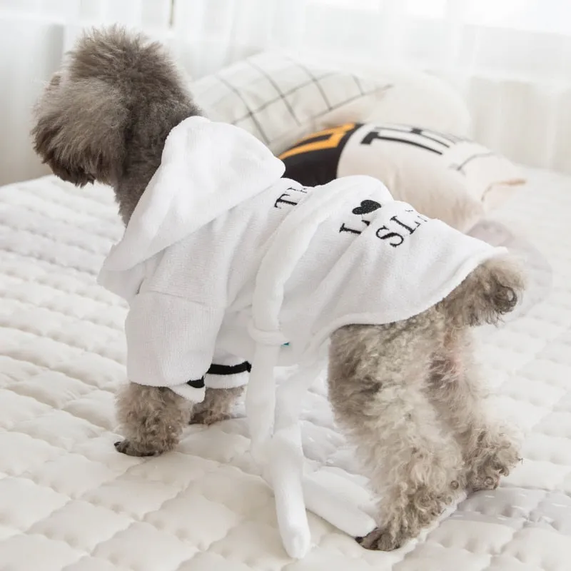 Pajamas Bichon Hoodies For Cat & Dog