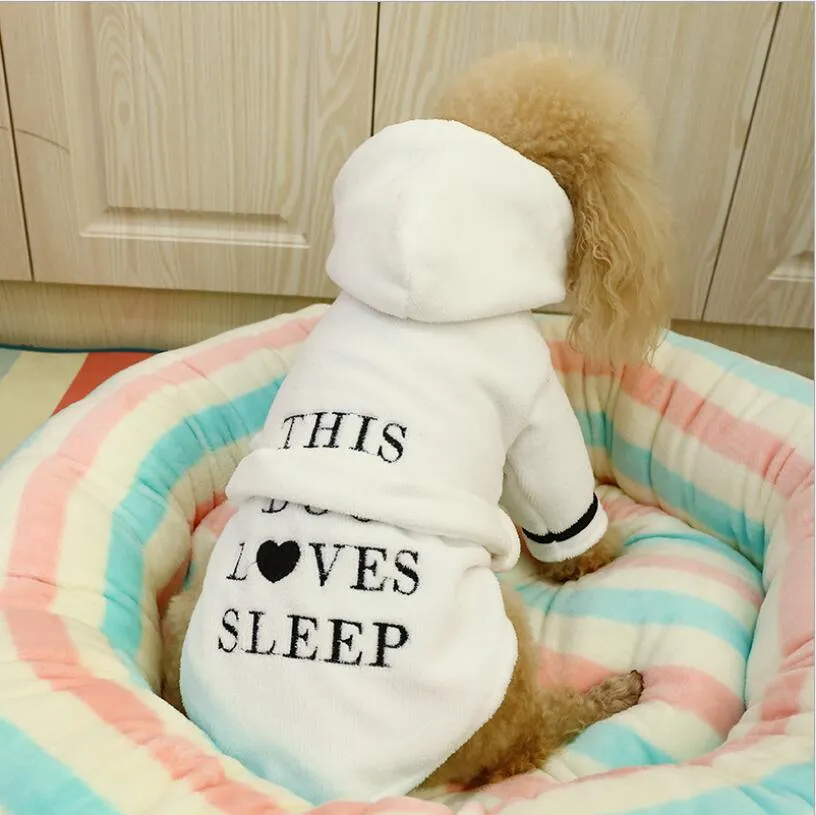 Pajamas Bichon Hoodies For Cat & Dog