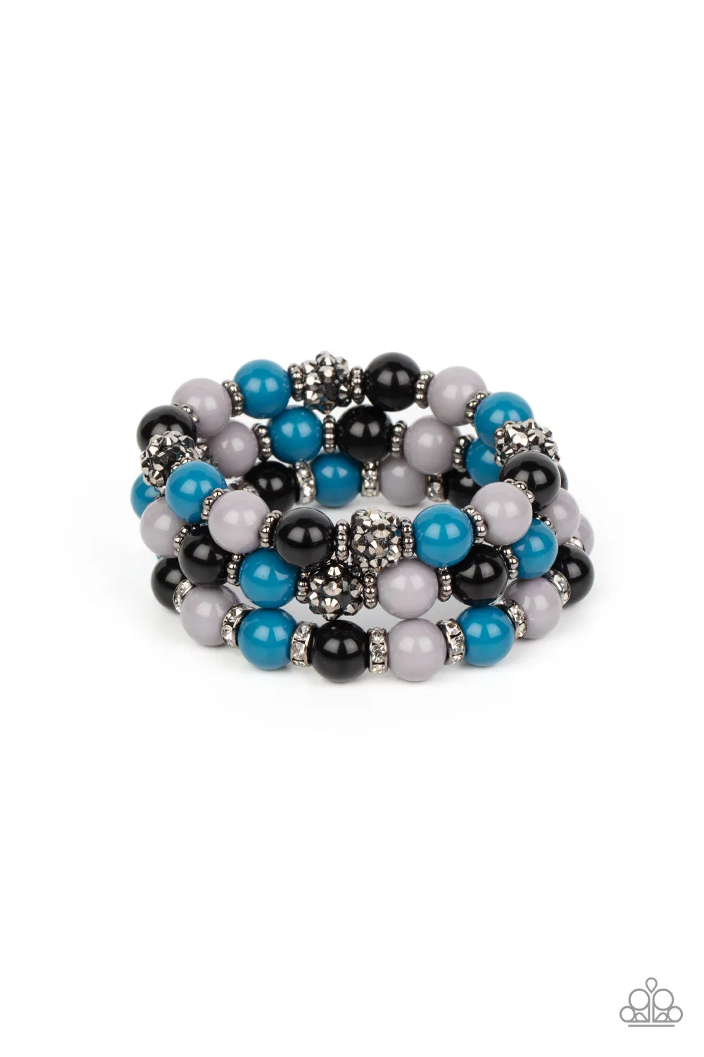 Poshly Packing - Multi ~ Paparazzi Bracelet