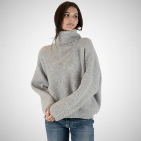 Ribbed Mockneck Sweater (2 colors)