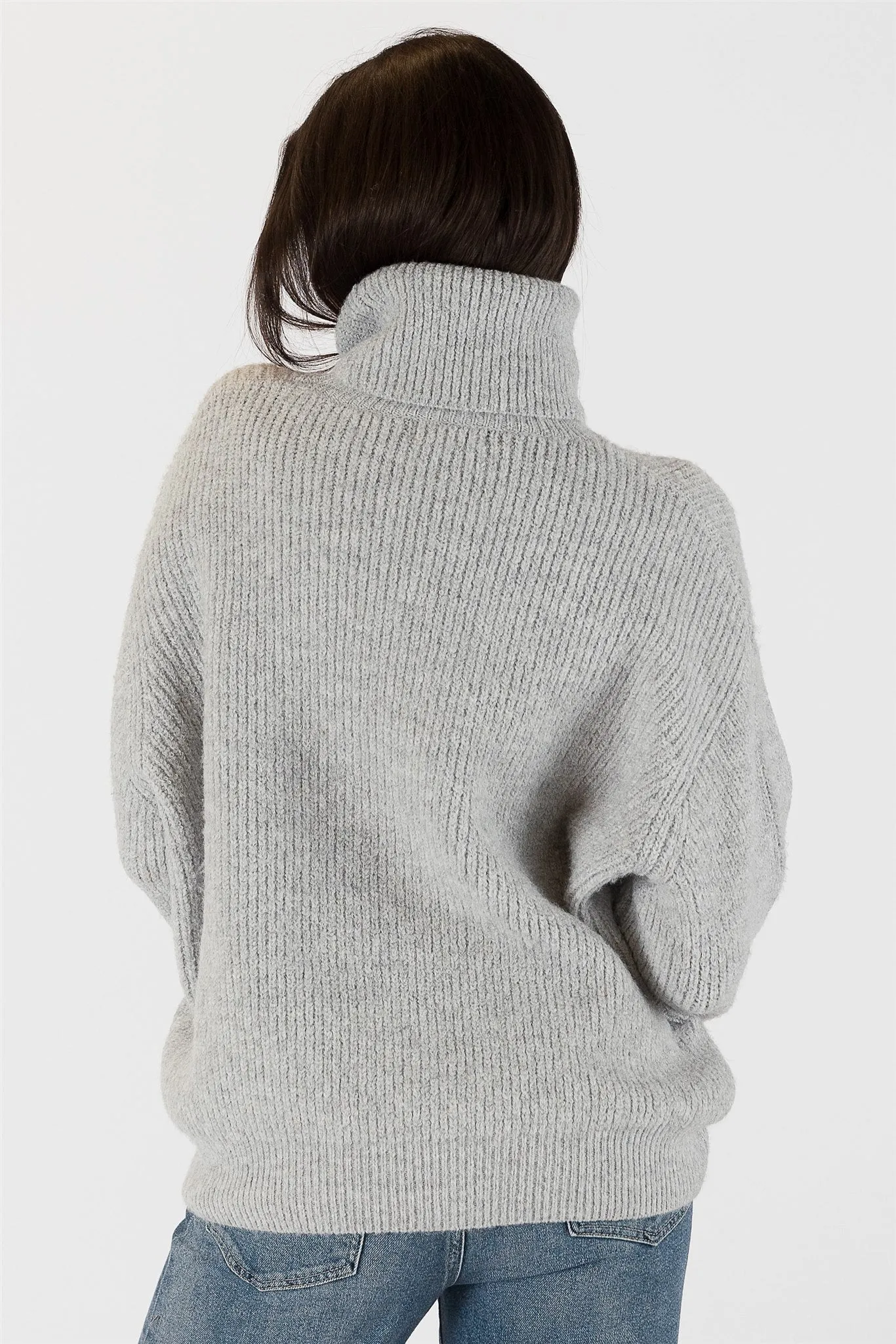 Ribbed Mockneck Sweater (2 colors)