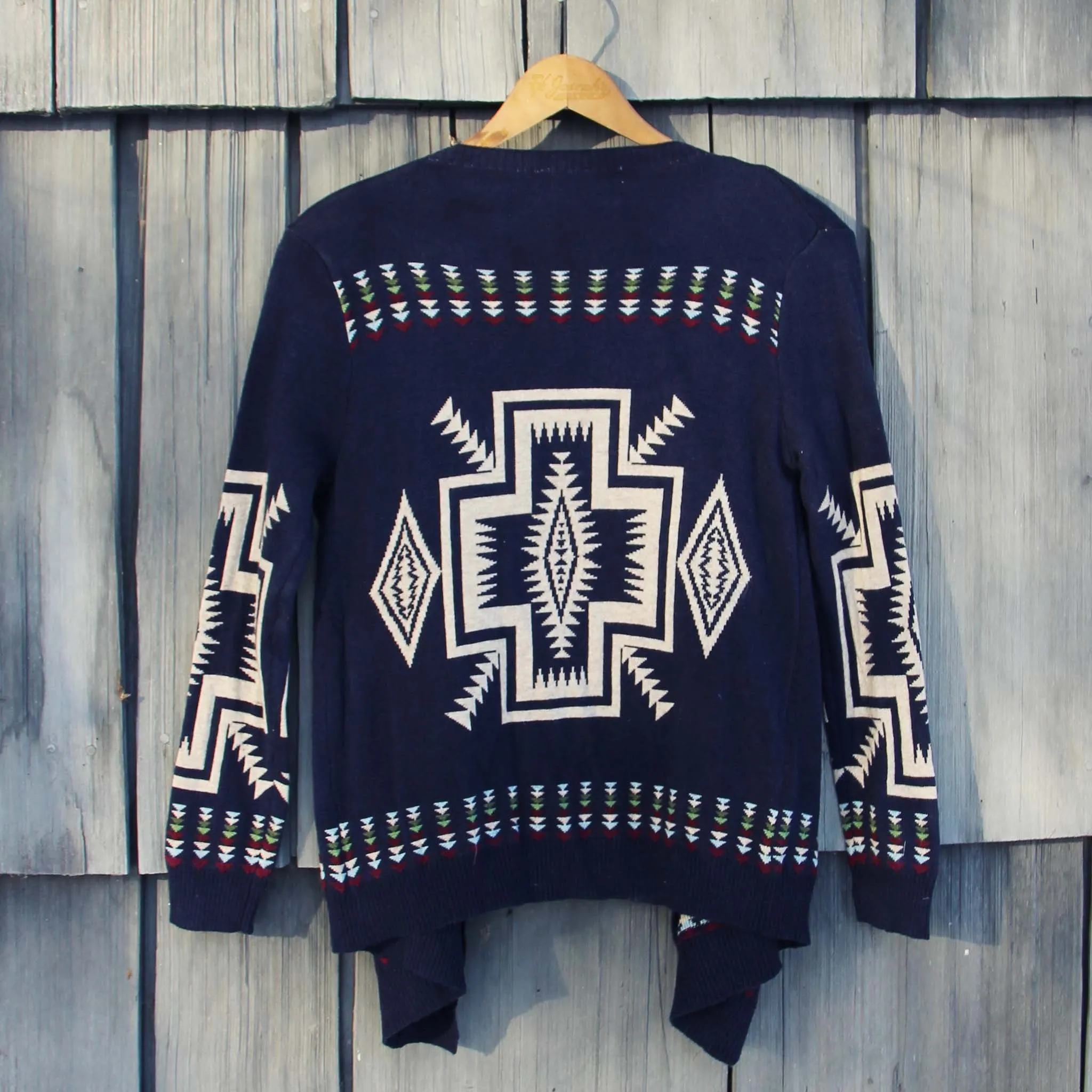 Snowy Forest Knit Sweater