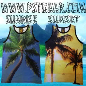 SUNRISE AND SUNSET TANK TOPS