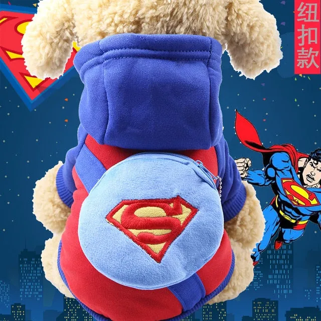 Super Cute Cartoon Character Hoodies For Puppy & Dogs