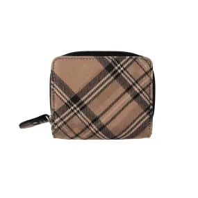 Tartan Moleskin Zip Purse