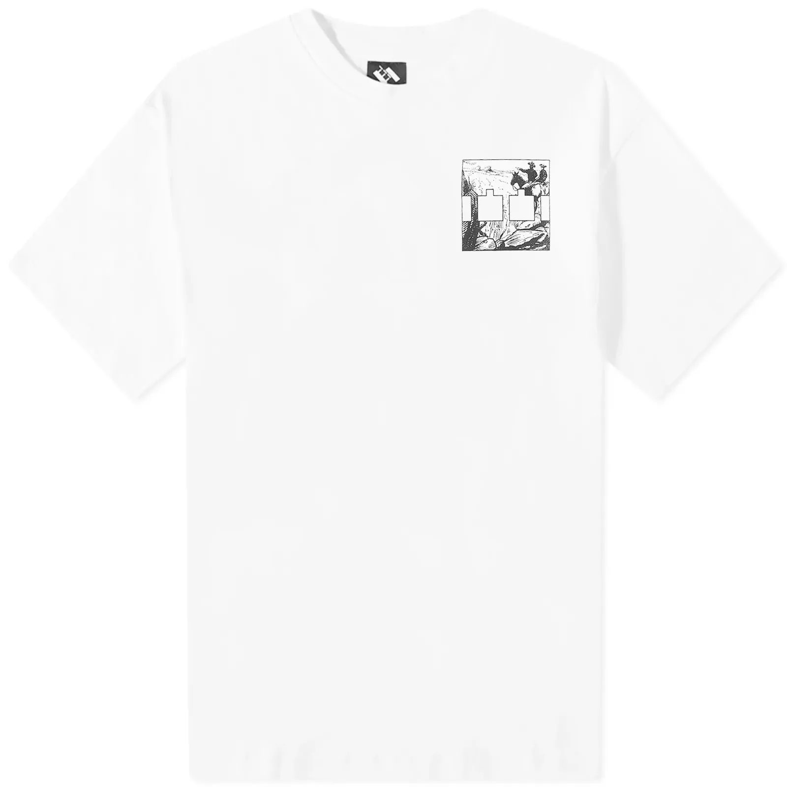 The Trilogy Tapes Two Dark Humps T-ShirtWhite