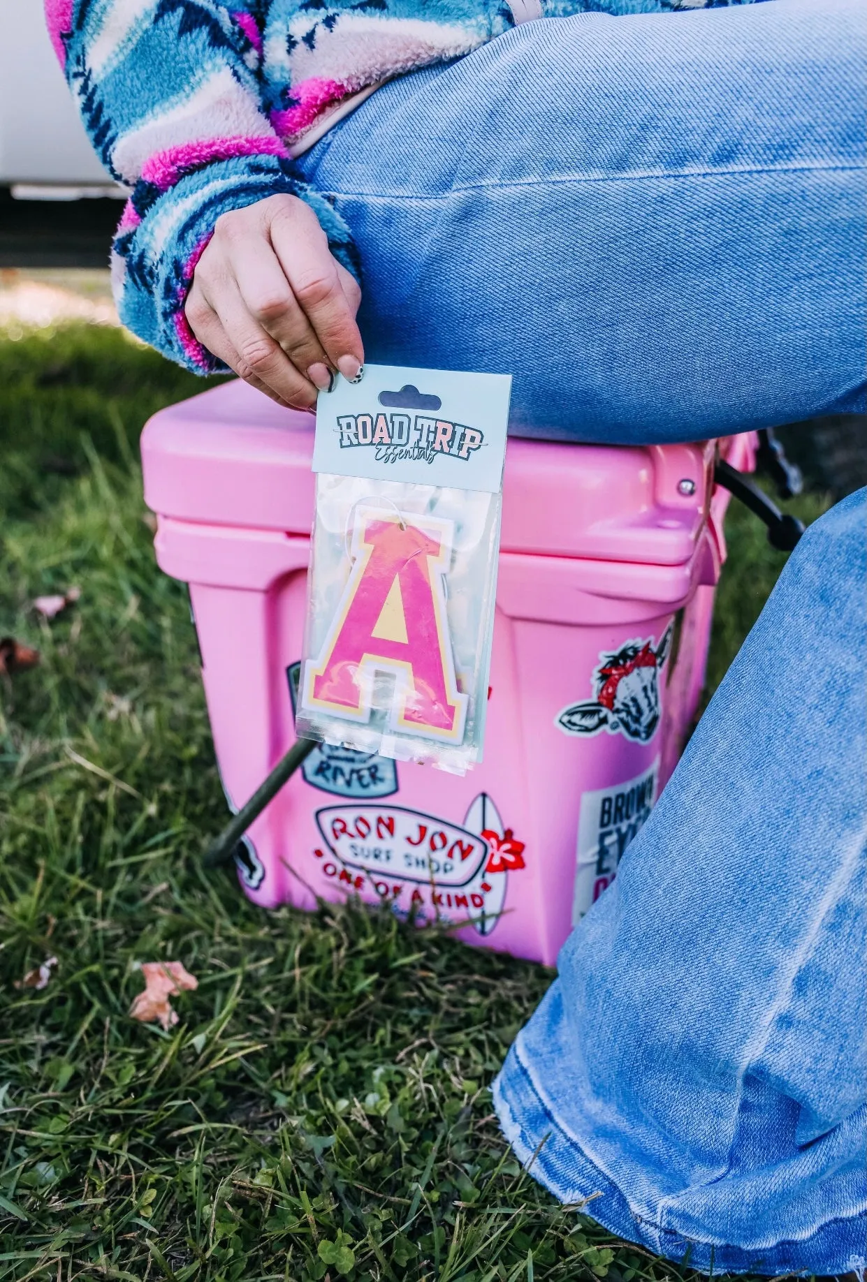 Varsity Initial A Air Freshener