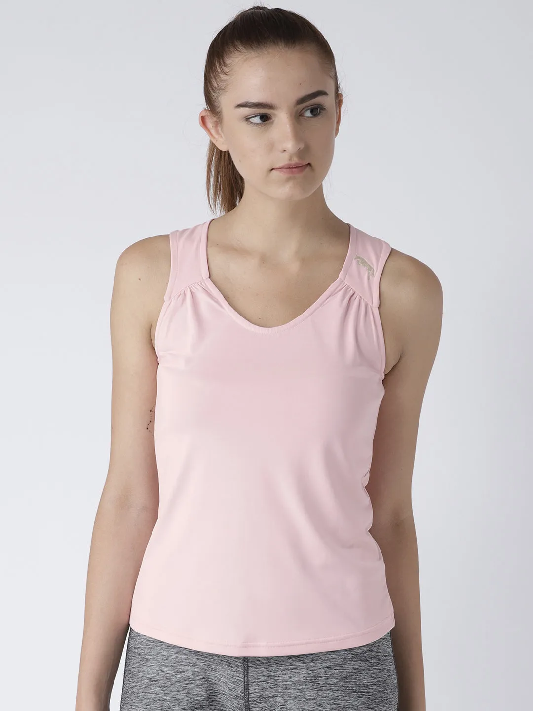 Women Pink Tank Tops