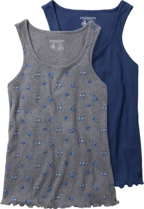 Women's Two Pack Knit Tank Tops